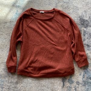 Beeson River Rust sweater
